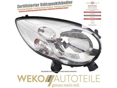 Hauptscheinwerfer rechts Diederichs 4080980 für Citroën