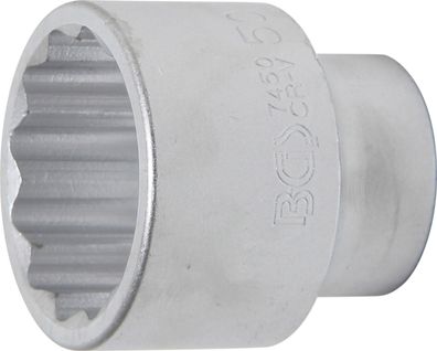 Steckschlüssel-Einsatz Zwölfkant | Antrieb Innenvierkant 20 mm (3/4") | SW 50 mm BGS