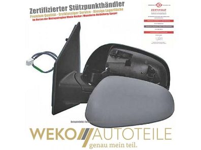 Außenspiegel links Diederichs 6035125 passend für NISSAN
