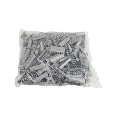 Q-Bricks Beutel - 250 Bricks 2x8 - Fenstergrau