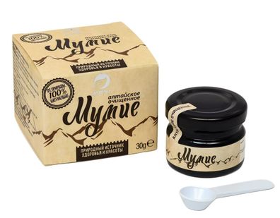 Mumijo Shilajit Harz Altai gereinigt Fulvinsäure Huminsäure Mineralie 30 g