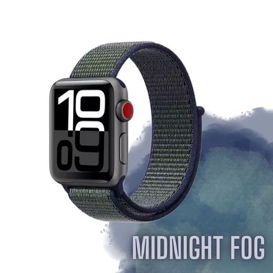 Nylon Loop Ersatz Armband für Iwatch Apple Watch 38-49 Series 11 10 9 8 7 SE 6-1