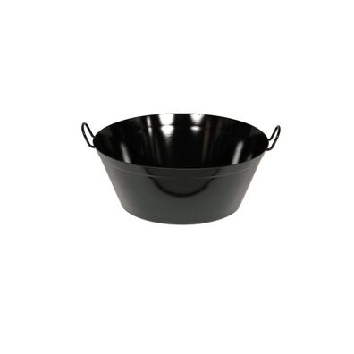 Riess Poêle à saigner profonde 45cm noir émail induction