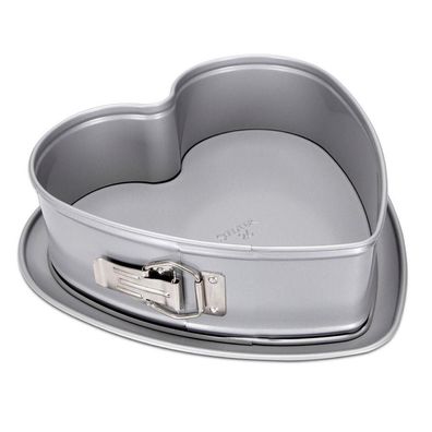 Städter Moule à charnière Coeur ø 26 cm / H 7 cm Argent