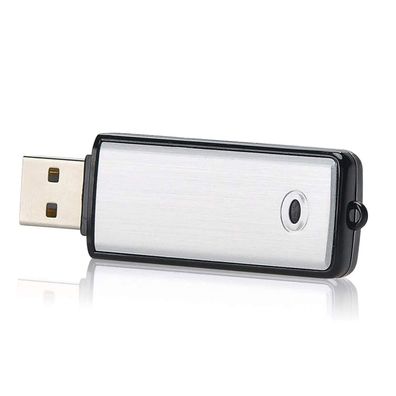 Mini-Diktiergerät USB 8GB mit Rauschunterdrückung & Metallgehäuse, bis zu 90 Std