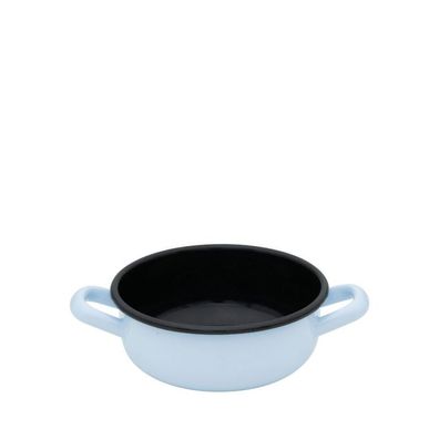 Riess Bol paysan 14cm émail à pâtisserie bleu