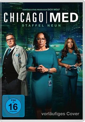 Chicago Med - Staffel #9 (DVD) 3Disc Die komplette neunte Sta