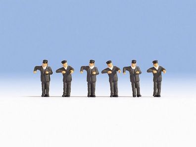 Noch Spur N 36281 Figuren-Set Lokführer Dampflok 1:160