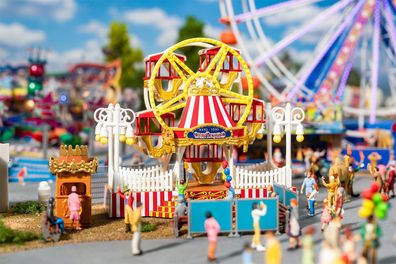 Faller H0 140311 Gebäude-Bausatz Dampf-Riesenrad Nostalgie Kirmess 1:87