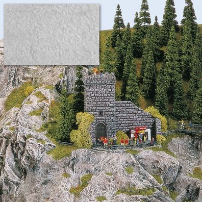 Busch 7590 Felsen-Spachtelmasse steingrau, rau 500g Geländegestaltung