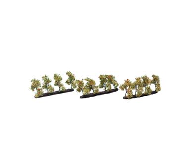 Noch H0 TT 21532 Plantagenbäume mit Äpfeln (12 Stück) 3,5 cm hoch
