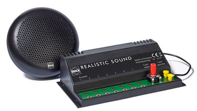 Busch 5780 Realistic Sound "Bahnhof" mit 12 Geräuschen und Bahnhofsdurchsagen