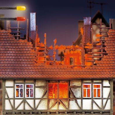 Busch 5921 Brandflackern - Einbausatz für "brennende Häuser" H0 N TT 1G 0 Z