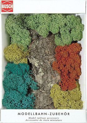 Busch 7101 Islandmoos Zierkork Starter-Set zur Landschaftsgestaltung