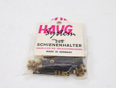 Haug HAVG H0 265 Schienenhalter lange Nägel mit Ösen