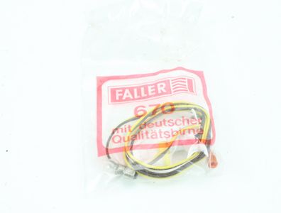 Faller H0 N 670 Beleuchtung Beleuchtungssockel mit Birne 16 V / 50 mA
