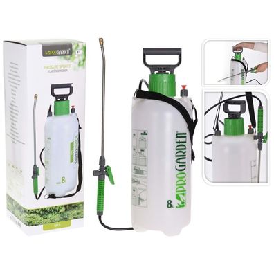 Drucksprüher 8 L Vielseitiger Pflanzensprüher für Wasser, Dünger und Pestizide Grün