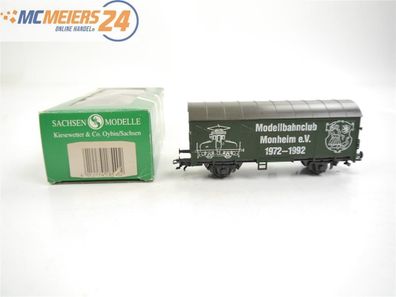 E437 Sachsenmodelle H0 gedeckter Güterwagen "Modellbahnclub Monheim e.V."