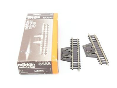 Märklin mini-club Z 8588 2x Gleis Trenngleis gerade 55 mm OVP