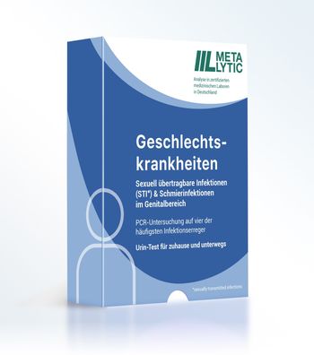 STI Test auf Geschlechtskrankheiten (Chlamydien, Tripper, insgesamt 4 Erreger)