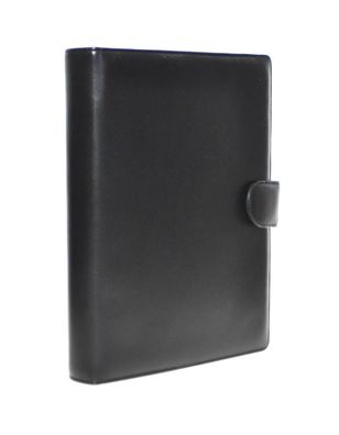 Succes Nappa A5 Ringbuch Schwarz Organizer Nappaleder Zeitplaner 25mm Ringe PE212N02
