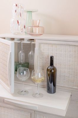 Bizzotto - Barschrank Sahana aus Mangoholz