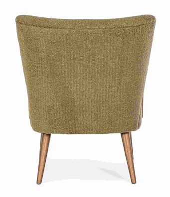 Bizzotto - Sessel Moritz aus Teddy Stoff, Braun