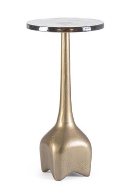 Bizzotto - Beistelltisch Zayla aus Metall Rund ß 28 cm
