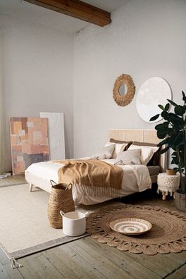 Bizzotto - Bettgestell Sahana aus Mangoholz, 160x200 cm