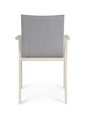 Bizzotto - Gartenstuhl Odeon aus Aluminium, Pelikan