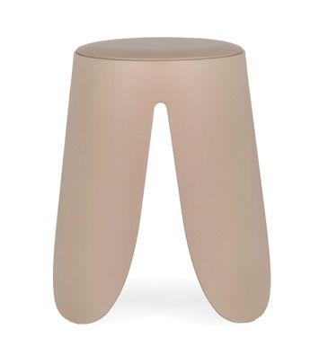 Bizzotto - Hocker Imogen aus Kunstleder, Taupe