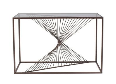 Bizzotto - Konsole Espiral aus Metall, 107 cm
