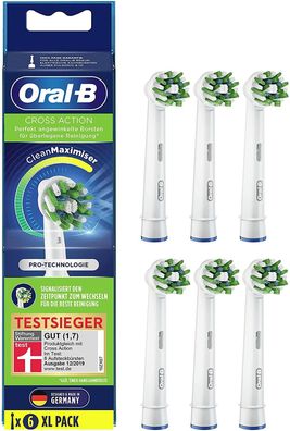 Oral-B Brosses à dents Cross Action CleanMaximizer 6 pièces