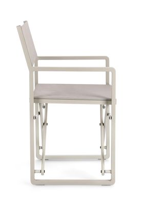 Bizzotto - Regiestuhl Konnor aus Aluminium, Rastin