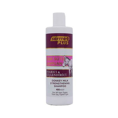 Softto+Plus Eselsmilch-Shampoo – Reparatur, Feuchtigkeit & Glanz für jedes Haar