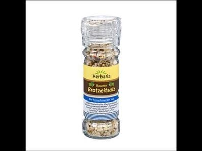 Herbaria 6x Bauern Brotzeitsalz bio Mühle 70g