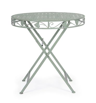 Bizzotto - Gartentisch Harriet aus Metall, Salbei