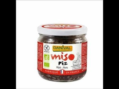Danival 6x Reismiso (Genmai Miso) aus Frankreich 390g