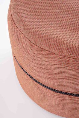 Bizzotto - Gartenpouf Gulizar aus Olefin-Stoff, Sierra