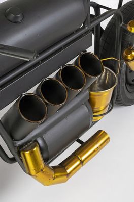 Bizzotto - Bartisch Speed aus Metall, 183 cm