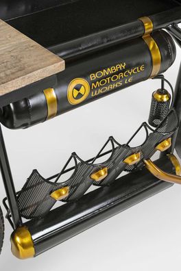 Bizzotto - Bartisch Epic aus Metall, 183 cm