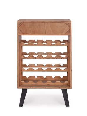 Bizzotto - Weinregal Isar aus Akazienholz, 60 cm