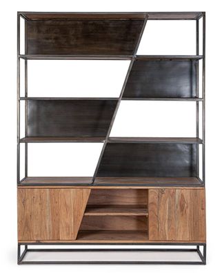 Bizzotto - Bécherregal Janak aus Akazienholz, 145 cm