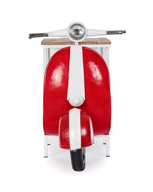 Bizzotto - Regal Vespa aus Metall, Rot