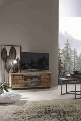Bizzotto - TV-Board Tudor aus Mangoholz, 130 cm