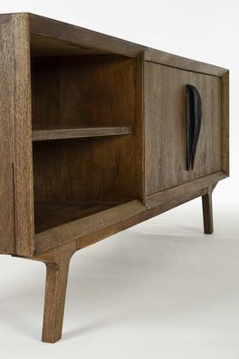 Bizzotto - TV-Board Sherman aus Mangoholz, 2 Fächer