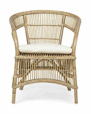 Bizzotto - Sessel Consuelo aus Rattan, Natur