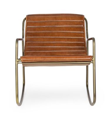 Bizzotto - Sessel Karisma aus Leder, Cognac