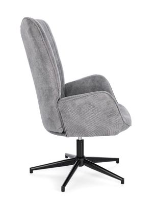 Bizzotto - Drehsessel Inas aus Stoff, Grau