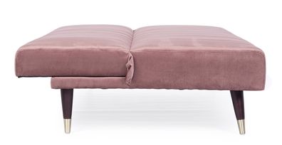Bizzotto - Schlafsofa Alma aus Samt, Rosa